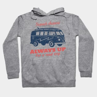 Sunset Chasers-Vintage Look Hoodie